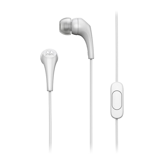 Audífonos Manos Libres Motorola 2-s 2022 Jack 3.5 Blanco
