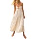 thumbnail image 1 of Vestido De Mujer Cami Color SóLido Correa De Espagueti Sin Espalda Tie-Up Party Beach Vestido De Una LíNea, 1 of 4