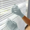thumbnail image 3 of Microfiber Dusting Gloves , Dusting Cleaning Glove for Plants, Blinds, Lamps,and Small Hard to Reach Corners(Grey), 3 of 16