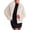 White, variant on Sundazz Women's Faux Fur Coat Winter Lapel Button Down Fur Jacket Warm Fuzzy Outerwear Fashion Clothing
