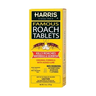 HARRS Borc Acd Roach and Slverfsh Kller Powder w/Lure (16oz