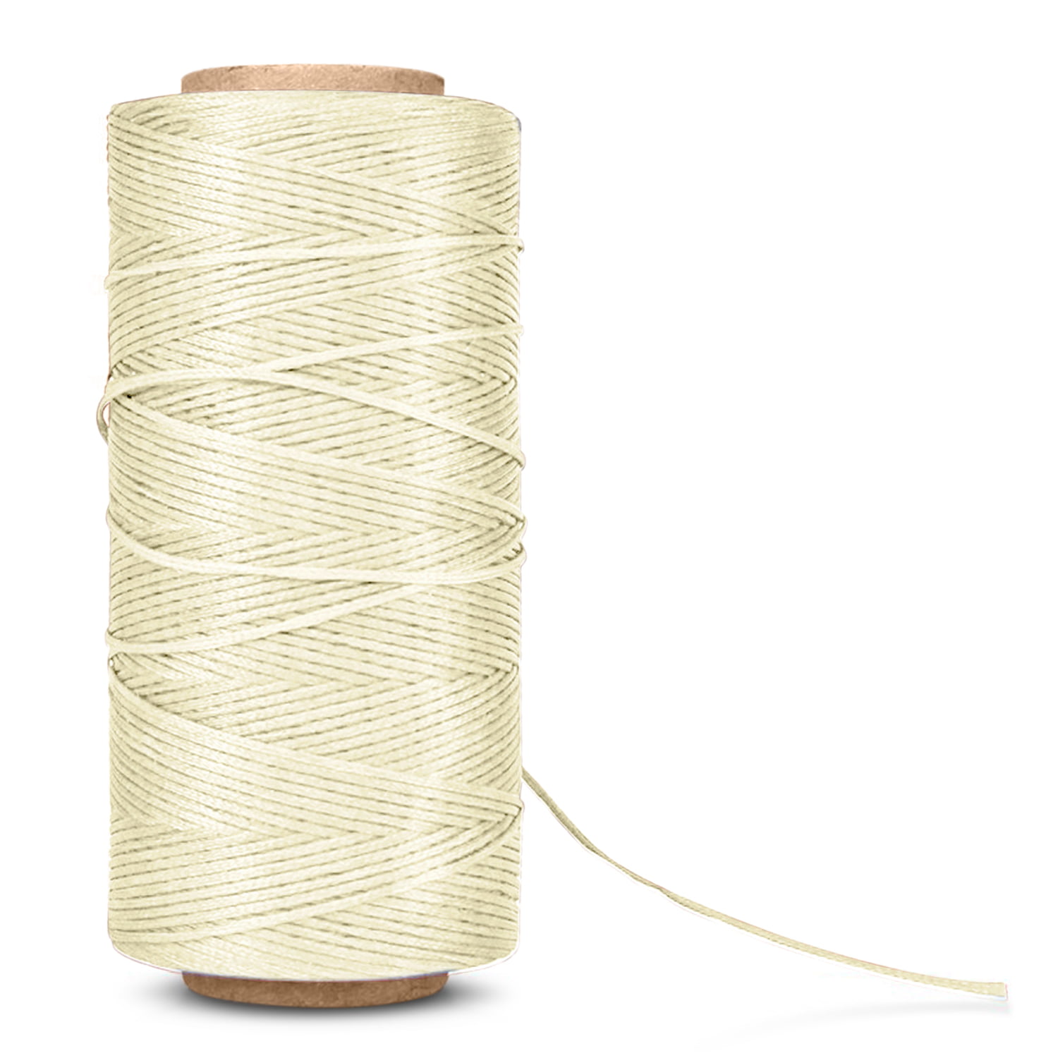 Buy your Neverstrand waxed nylon thread (6) 250 gram white 250