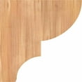thumbnail image 3 of 3 1/2"W x 10"D x 10"H Ridgewood Smooth Corbel, Western Red Cedar, 3 of 9
