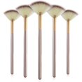 thumbnail image 1 of Juego de 5 brochas para el rostro, brochas de maquillaje, máscara fina, aplicador suave, brocha para exfoliación química, herramienta de belleza versátil para niñas maquilladoras estilistas, 1 of 5
