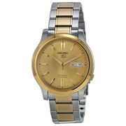 Seiko Series 5 Automatic Gold Dial Two-tone Men's Watch SNK792