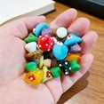 thumbnail image 5 of 1Pcs Hand Blown Mini Colorful Glass Figurines Tiny Art Craft Ornaments, Compact Desktop Decor for Terrarium Aquarium Shelf Window Display Perfect Gift for Women, 5 of 8