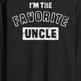 thumbnail image 3 of Instant Message - I'm The Favorite Uncle - Men's Long Sleeve T-Shirt, 3 of 6