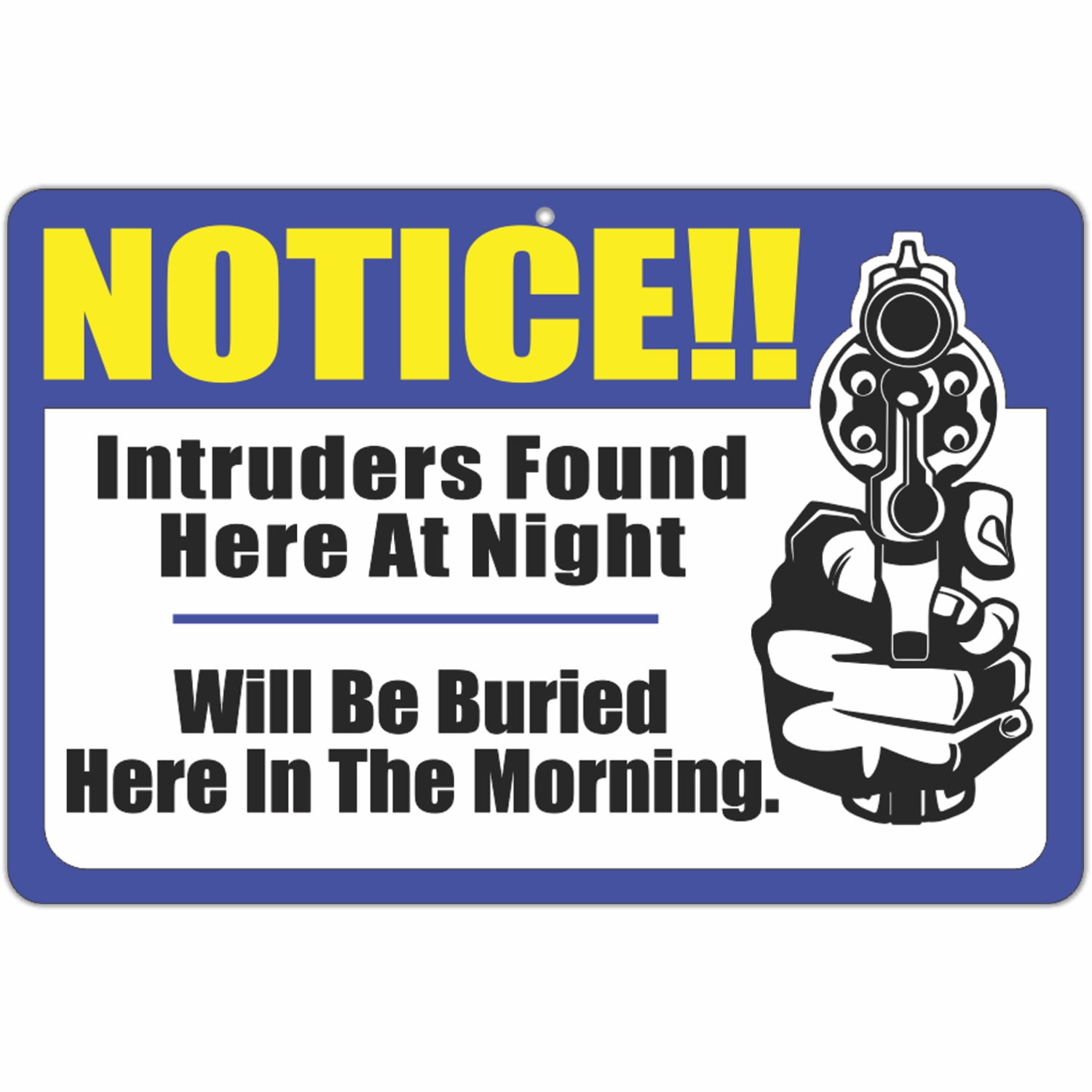 Funny Warning Sign