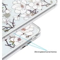 thumbnail image 3 of Compatible with iPhone 13 Pro Max Embossed Flower Case Colorful Clear Blooming Floral Shockproof Soft Flexible TPU Bumper Slim Protective Cute Fashion Cover for Girl Women, 3 of 10