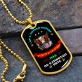 thumbnail image 2 of Vietnam Veterans Dog Tag - Graphic Military Dog Tag Necklace (Optional Personalized Engraving), 2 of 5