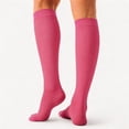 thumbnail image 6 of Bnwani Womens Compression Socks Multi‑Color Knee‑High Pressure Support Socks for Sports Running Travel Cycling 3‑Pack Black L, 6 of 9