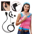 thumbnail image 4 of Audífonos con micrófono PTT de 2 pines para Motorola GP88/300/2000 CT150 P040 Radio Universal Accesorios Electrónicos, 4 of 5