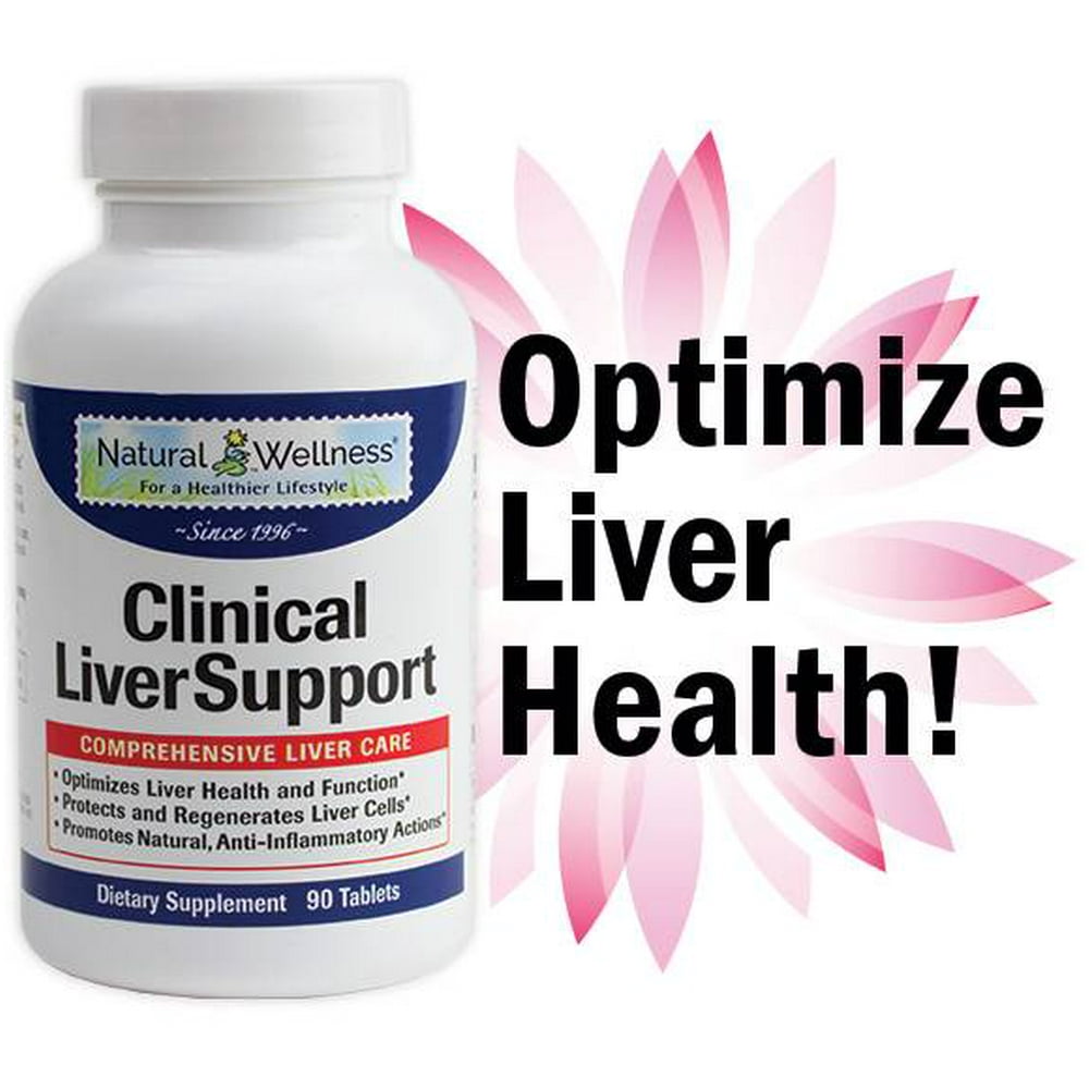 Natural Wellness Clinical Liver Support, 12 Natural Supplements in 1