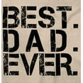 thumbnail image 2 of Best Dad Ever Cool Fathers Day Gift Men's Graphic T Shirt Tees Brisco Brands S, 2 of 6