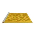 thumbnail image 2 of Ahgly Company Machine Washable Indoor Rectangle Southwestern Yellow Country Area Rugs, 2' x 4', 2 of 4