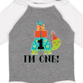 thumbnail image 4 of Inktastic First Birthday Turtle 1 Year Old Boys or Girls Long Sleeve Baby Bodysuit, 4 of 5