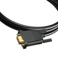 USB 3.1 to VGA Male Adapter Cable, USB to VGA Monitor Display 10Gbps