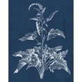 thumbnail image 2 of Vision Studio 20x24 White Modern Wood Framed Museum Art Print Titled - Foliage Chintz II, 2 of 4