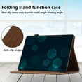 thumbnail image 3 of Allytechgroup Case for iPad 9th/8th/7th Generation with Stand/Pencil Holder/Pockets/Magnetic Smart PU Leather Embossed Flower Wallet [Auto Wake/Sleep] Cover for iPad 10.2 inch 2021/2020/2019, Brown, 3 of 10