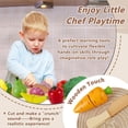 thumbnail image 2 of Set Play Food HERSITY para cortar frutas y verduras para niños pequeños, 2 of 7