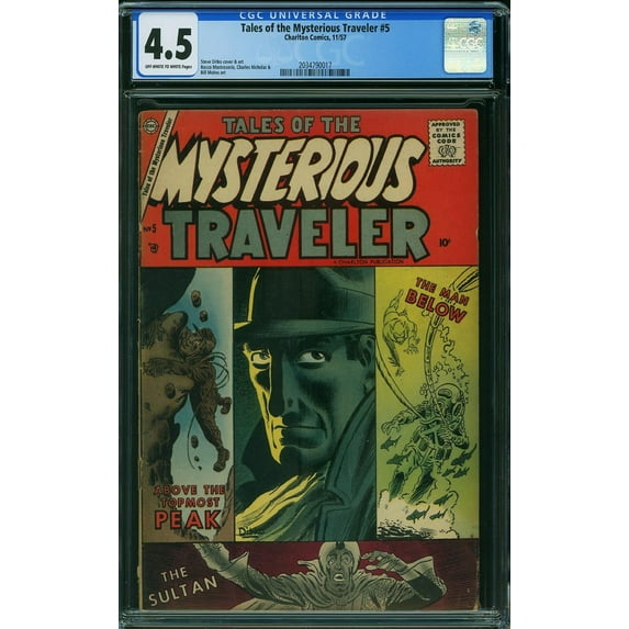 Tales of the Mysterious Traveler #5 - CGC 4.5 Comic Book