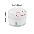 thumbnail image 3 of TIELUTT Onion Chopper; Garlic Chopper for Quickly Mincing Garlic Cloves or Ground Meat Table for Kitchen Aid Mixer Retro Hand Mixer Hand Mixer Heavy Duty Stand Mixer Kitchen Paid Kitchen Aid Handheld, 3 of 8