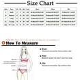 thumbnail image 3 of Aoochasliy Swimsuit Women Front Cross Cutout One-Piece Swimsuits Swimwear Tankini Monokini Beachwear, 3 of 5