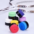 thumbnail image 3 of EeaseCA 10Pc Sticky Sweatband Smooth Adhesive Sweat Absorbing Grip Tape Overgrip for Badminton Squash Racket and Fish Rubber (Random Color), 3 of 7