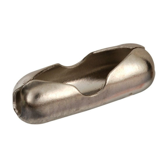 Hillman 5988662 Aluminum Silver Bands & Caps Ball Chain Connector - 100 per Pack