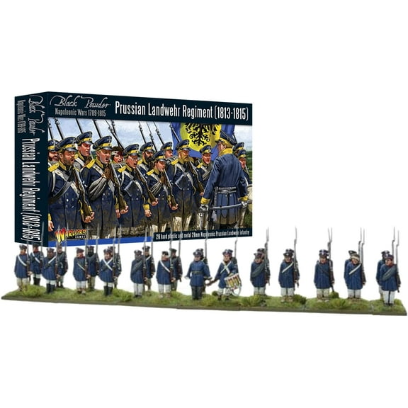 Warlord Games Prussian Landwehr Regiment 1813-1815 New