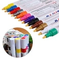 thumbnail image 2 of Waterproof Permanent Paint Marker 12 Colors For Car Tyre Tire Tread CD Metal Acrylic Sewing, 2 of 5