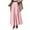 Pink-1, variant on QHFBli Womens High Waist Satin Skirts Summer Fall Outfits 2025 Elegant Flowy A-Line Party Maxi Skirt