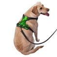 thumbnail image 2 of Haiem St Patrick's Day2 Pattern No-Pull Dog Harness Reflective Front Clip Vest with Handle,Step-in Air Dog Harness,Adjustable 2 Metal Rings 4 Buckles-X-Large, 2 of 6