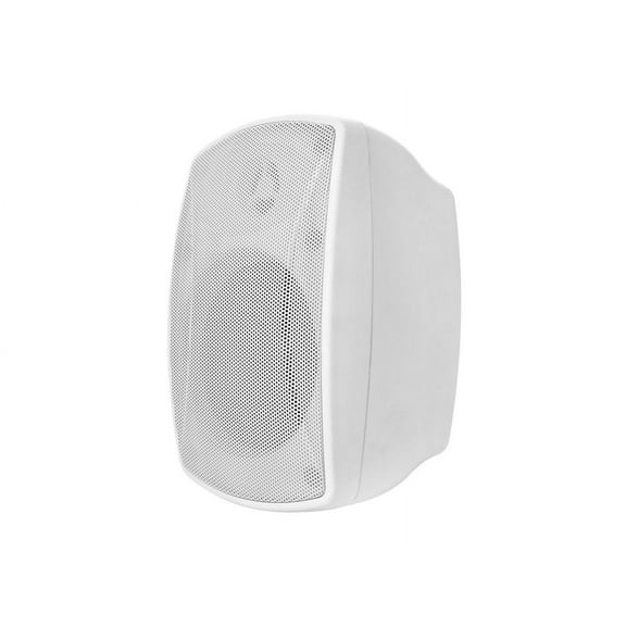 Monoprice WS-7B-42-W 4in. Weatherproof 2-Way 70V Indoor/Outdoor Speaker, White (Each) For Use In Whole Home Audio Systems, Restaurants, Bars, Retail stores, Patio, Poolside, Garage
