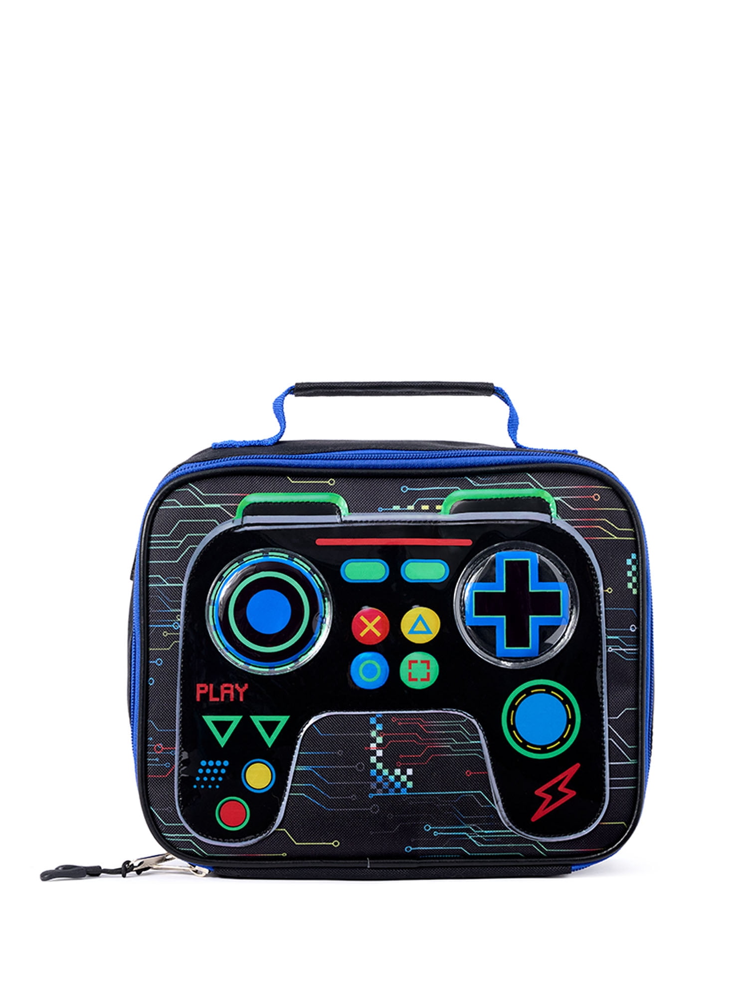 Schoolyard Vibes 17" 3 Piece Backpack Set with Headphones and Kids Lunch Box