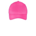 thumbnail image 2 of Port & Company Youth Six Panel Twill Cap-One Size (Neon Pink), 2 of 3