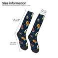 thumbnail image 5 of Balery Spaceships And Stars Fun Novelty Socks Men'S Women'S Crew Socks Funny Crazy Novelty Socks Quirky And Cool Socks, 5 of 9