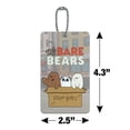 thumbnail image 6 of We Bare Bears Baby Bears Luggage Card Suitcase Carry-On ID Tag, 6 of 8