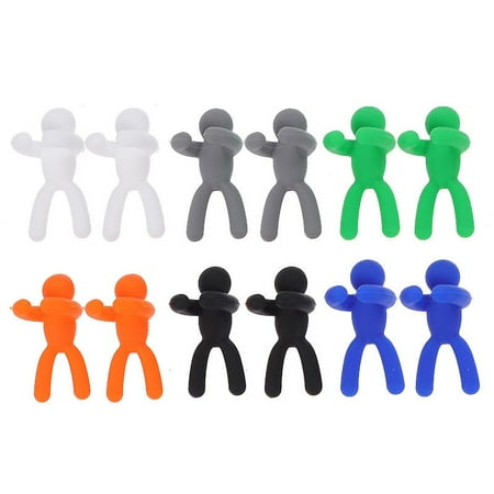 

12pcs Silicone Wine Charms