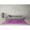 thumbnail image 3 of Ahgly Company Indoor Rectangle Persian Purple Traditional Area Rugs, 8' x 10', 3 of 4