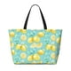 thumbnail image 2 of Easygdp Yellow Lemon Bolsa de Viaje de Playa de Gran Capacidad, Bolsa Tote Perfecta para la Playa, Escapadas de Fin de Semana y Viajes, 2 of 7