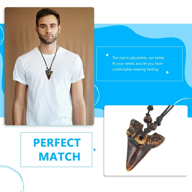 Shark tooth deals necklace for boys