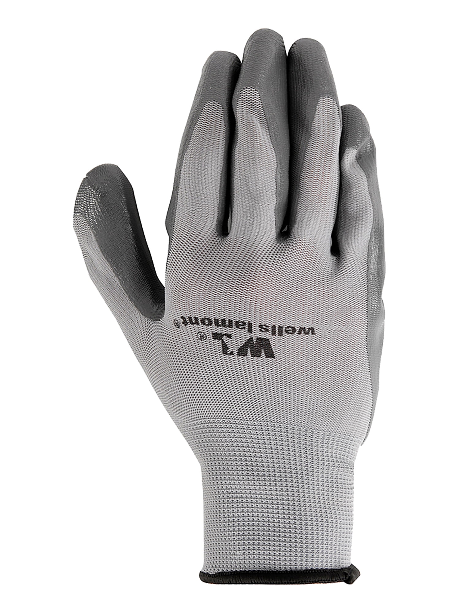 Wells Lamont Men's Large Dipped Nitrile Glove, 5 Pack, L R580la