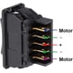 thumbnail image 4 of uds Dc12v 24v 5pin Dpdt interruptor basculante de botón elevador de ventana eléctrico Universal momentáneo para coche camión-interruptor #3, 4 of 8