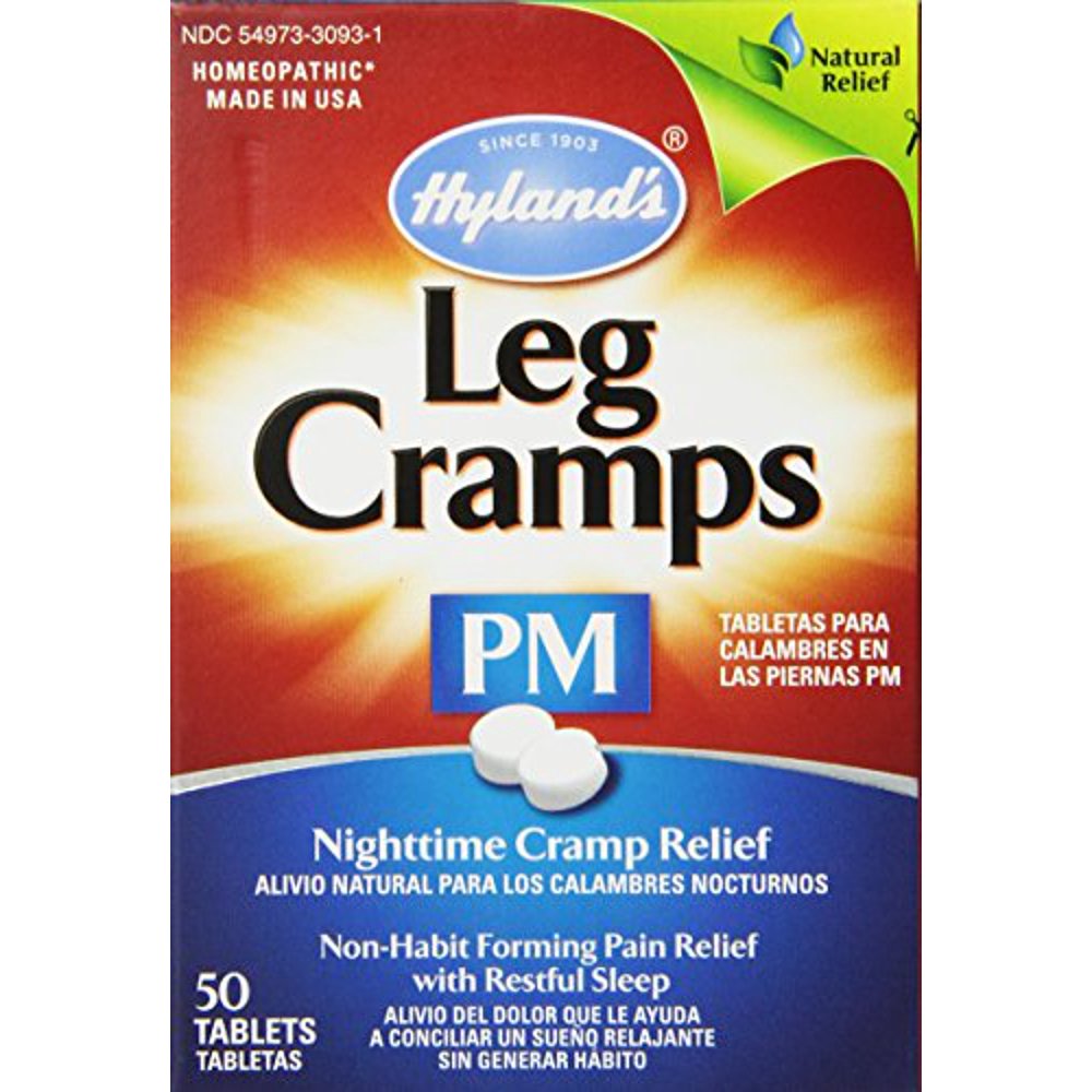5 Pk Hyland's Leg Cramps PM wQuinine Homeopathic Nighttime Relief 50