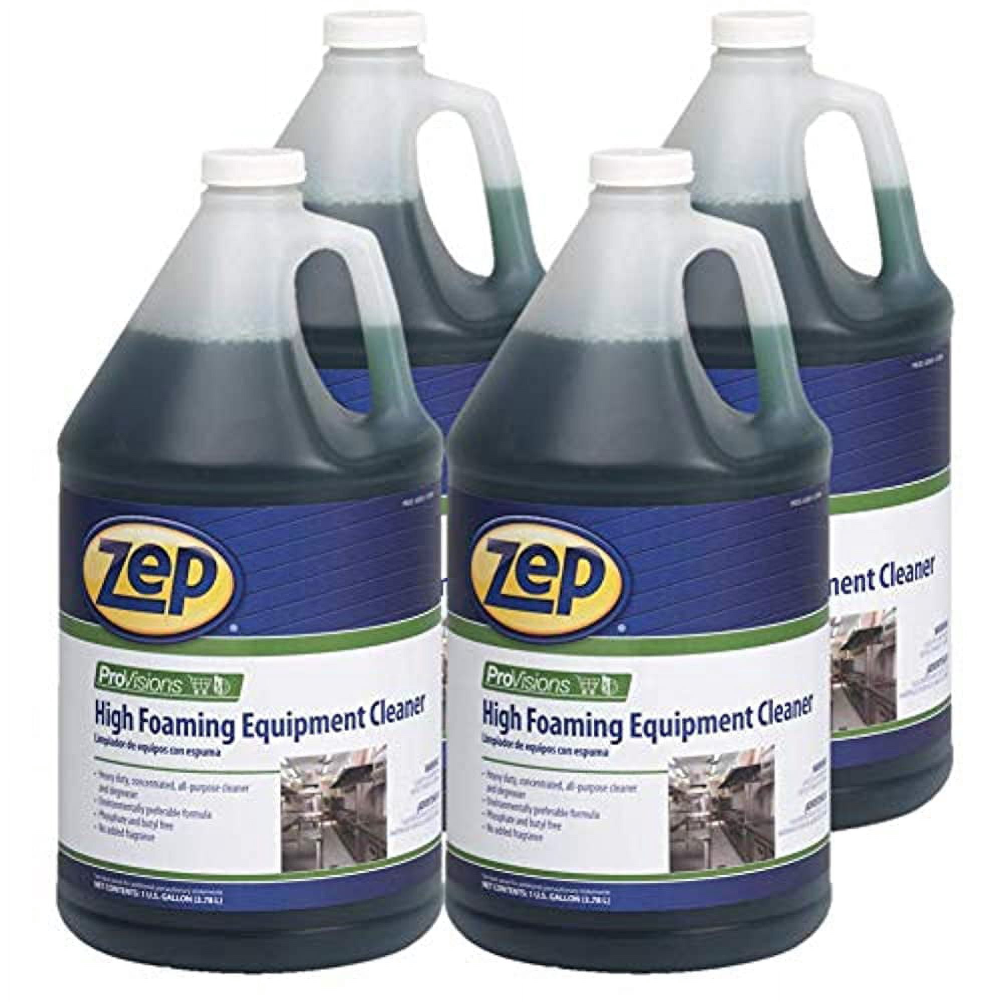 Free Shipping! Zep ProVisions High Foaming Equipment Cleaner 1 Gal