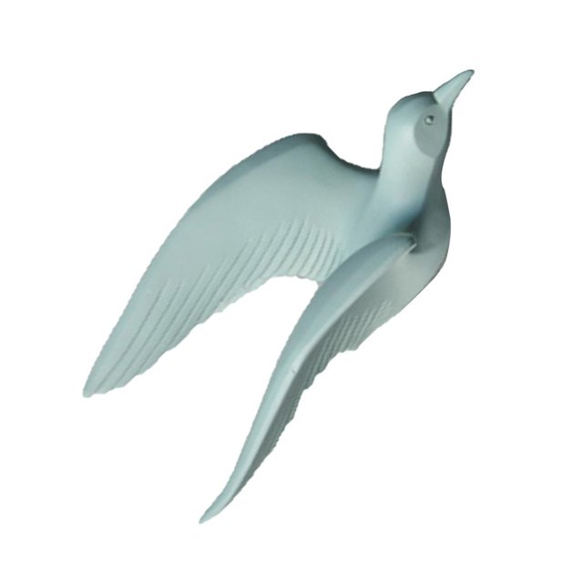 Estatua de Pájaros de Gaviota Voladora Soledad Escultura Artística de resina Colgante 3D