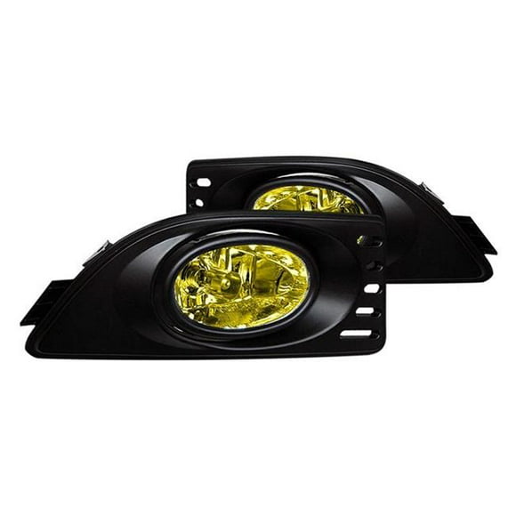Spyder Auto 5020680 Yellow OEM Fog Lights with Switch for 2005-2007 Acura RSX