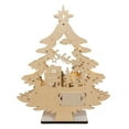 thumbnail image 3 of Kurt Adler 15-Inch Battery Operated 10-Light Tree With Village Scene, 3 of 7
