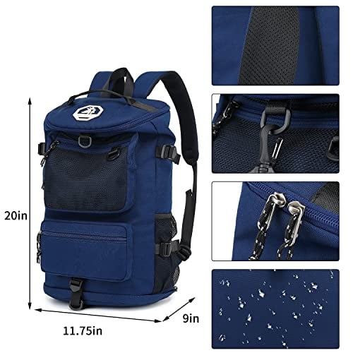 Gym Duffle Bag Mochila 4-Way Impermeable con compartimento para zapato